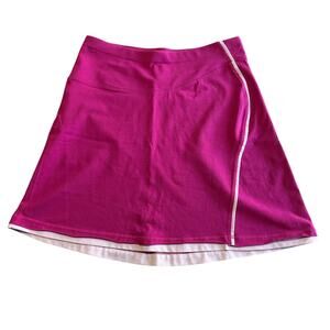 Mountain Hardwear Sz S Fuchsia Elastic Waist Stretch Pull On Active‎ Skirt